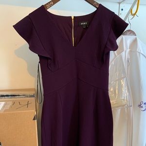 DKNY purple dress